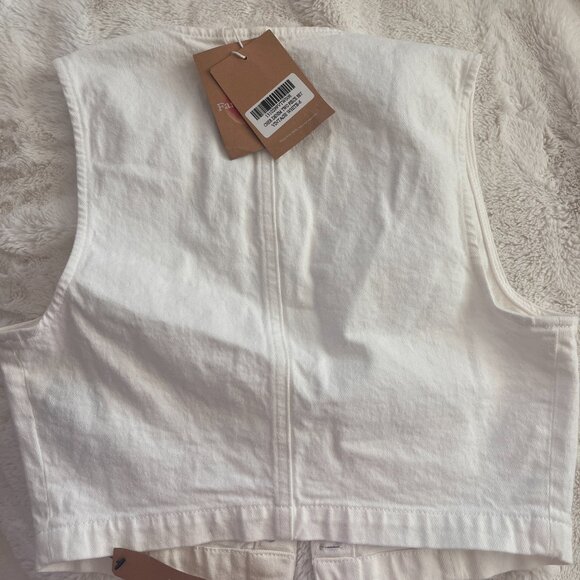 NWT! Cher Denim Two Piece Set Size 6 - Picture 6 of 8